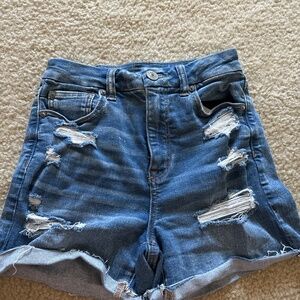 American Eagle size 2 high waisted Jean shorts